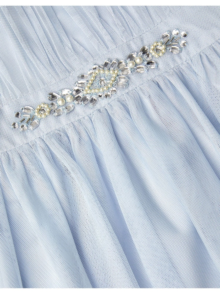 Monsoon Blue Penelope Belt Dress - Image 4 of 4