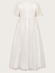 Monsoon White Lace Lourdes Maxi Communion Dress - Image 2 of 3