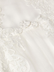 Monsoon White Lace Lourdes Maxi Communion Dress - Image 3 of 3