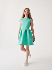 Baker by Ted Baker Mint Green Embossed Scuba Dress - Image 1 of 10