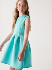 Baker by Ted Baker Mint Green Embossed Scuba Dress - Image 2 of 10