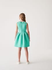 Baker by Ted Baker Mint Green Embossed Scuba Dress - Image 3 of 10