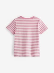 Violett/Rosa/Blau - T-Shirts 4er-Pack, 100 % Baumwolle (3–16Jahre) - Bild 6 von 7