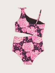 Monsoon Pink Tie Dye Cut-Out Swimsuit - Image 2 of 3