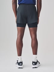 adidas Black Adizero Essential Running Shorts - Image 3 of 7