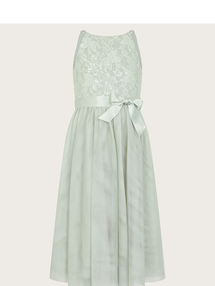 Monsoon Green Acey Sequin Truth Dress - Image 2 of 5