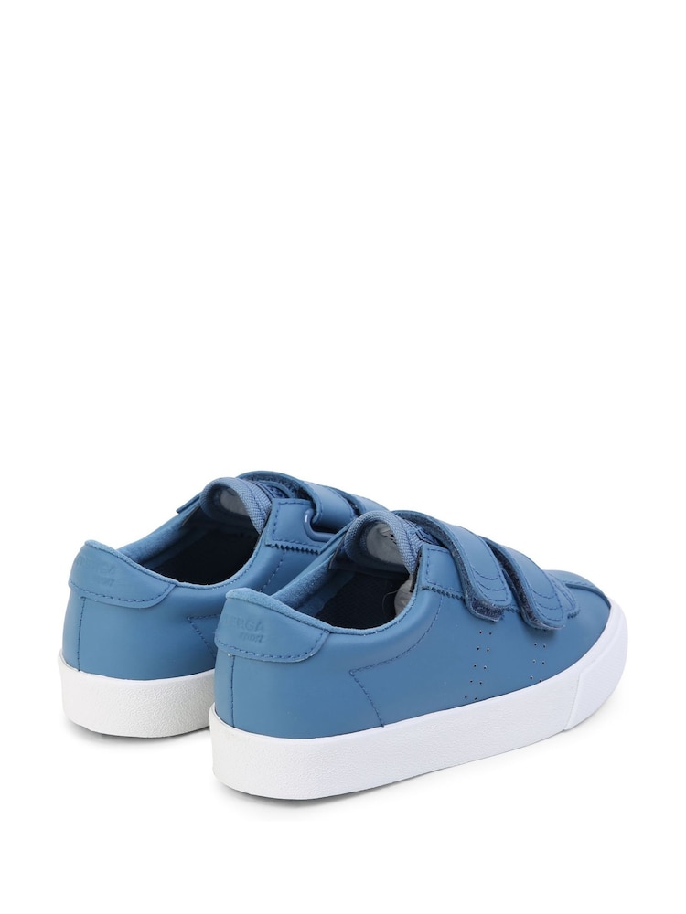 Superga Blue 2843 Sport Club S Sneakers - Image 2 of 4