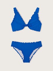 Monsoon Blue Frill Bikini Set - Image 1 of 1
