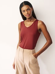 Brown Slouch Vest - Image 1 of 6