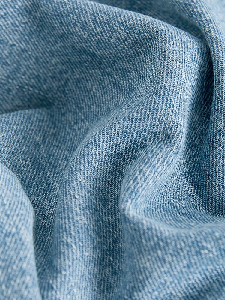 Blue Light Relaxed Fit 100% Cotton Authentic Jeans - Image 12 of 12