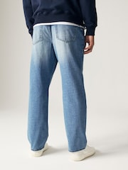 Blue Light Relaxed Fit 100% Cotton Authentic Jeans - Image 3 of 12