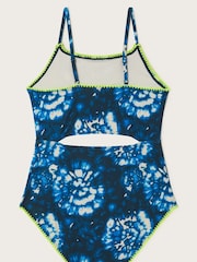 Monsoon Blue Tie Dye Swimsuit - Image 2 of 3