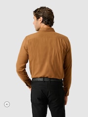 Rodd & Gunn Caramel Brown Barrhill Sports Shirt - Image 3 of 6