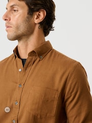 Rodd & Gunn Caramel Brown Barrhill Sports Shirt - Image 4 of 6