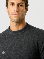 Rodd & Gunn Grey Stewart Island Knit Jumper - Image 4 of 6