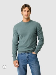 Rodd & Gunn Green Stewart Island Knit Jumper - Image 1 of 4