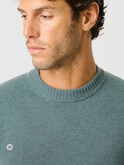 Rodd & Gunn Green Stewart Island Knit Jumper - Image 3 of 4