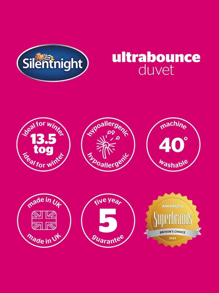 Silentnight Ultrabounce 13.5 Tog Duvet - Image 9 of 9