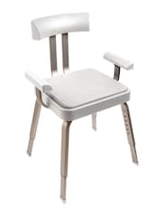Croydex Serenity White Shower Chair - Image 1 of 4