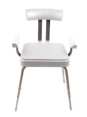 Croydex Serenity White Shower Chair - Image 2 of 4