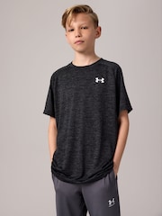 Under Armour Black 100% Cotton Tech 20 Short Sleeve T-Shirt - Image 1 of 7