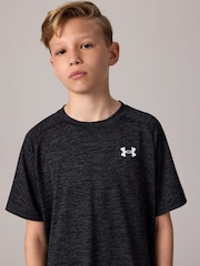 Under Armour Black 100% Cotton Tech 20 Short Sleeve T-Shirt - Image 4 of 7