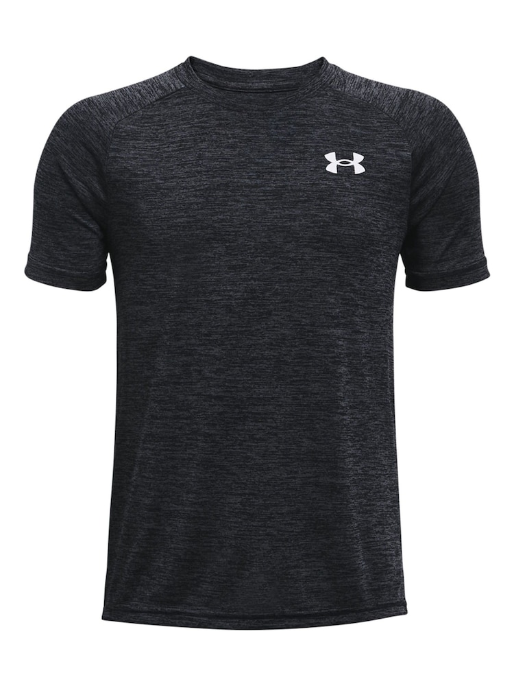 Under Armour Black Cotton Tech 20 Short Sleeve T-Shirt - Image 6 of 7