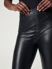 SPANX® Leather-Like Ankle Skinny Pants - Image 4 of 4