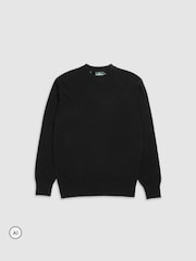 Rodd & Gunn Black Stewart Island Knit Jumper - Image 4 of 4