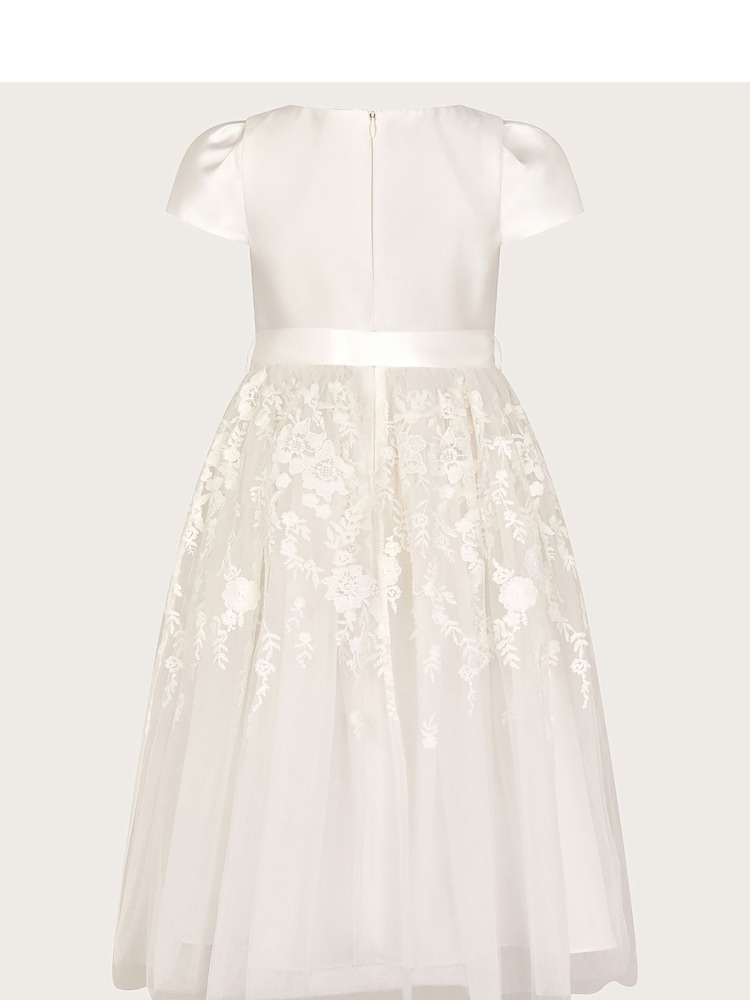 Monsoon Natural Petunia Embroidered Maxi Dress - Image 2 of 3
