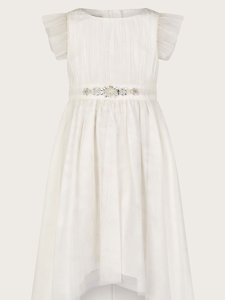 Monsoon White Penelope Belt Dress - Image 1 of 3