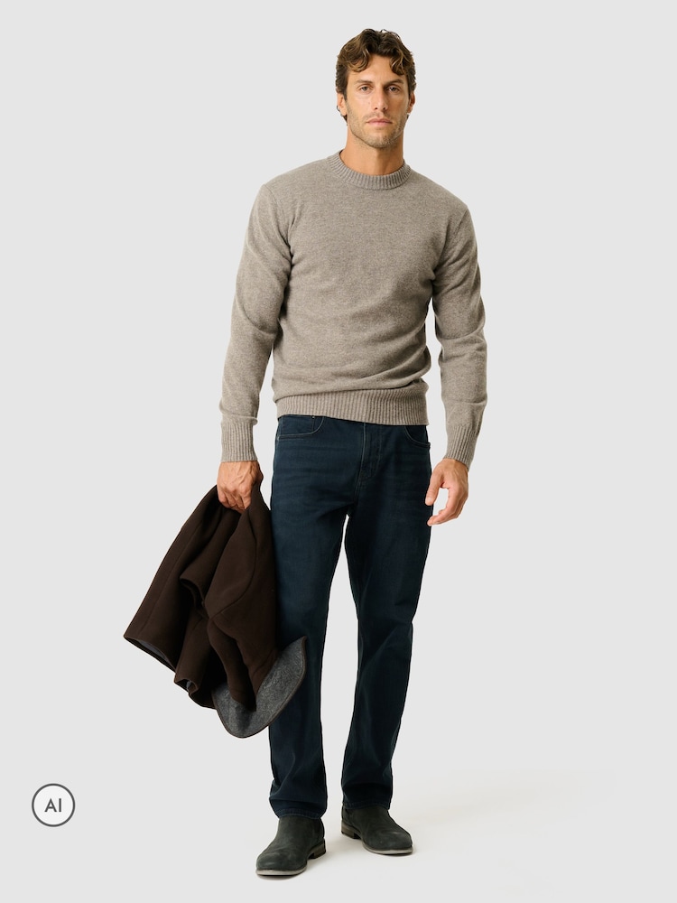 Rodd & Gunn Beige Stewart Island Knit Jumper - Image 1 of 3 Rodd & Gunn Beige Stewart Island Knit Jumper - Image 1 of 3