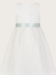 Monsoon White Scuba Frankie Bridesmaid Dress - Image 3 of 4