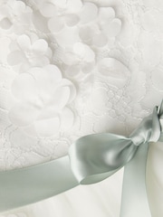 Monsoon White Scuba Frankie Bridesmaid Dress - Image 4 of 4