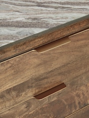 Dark Chester Mango Wood Sideboard - Image 11 of 12