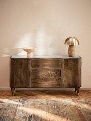 Dark Chester Mango Wood Sideboard - Image 2 of 12