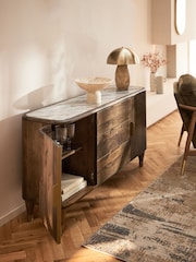Dark Chester Mango Wood Sideboard - Image 5 of 12