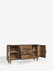 Dark Chester Mango Wood Sideboard - Image 8 of 12