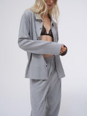 Calvin Klein Flannel Pyjama Top - Image 1 of 3