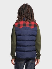 Penfield Blue Mens Rockford Primaloft Body Warmer Gilet - Image 2 of 9