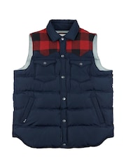 Penfield Blue Mens Rockford Primaloft Body Warmer Gilet - Image 7 of 9