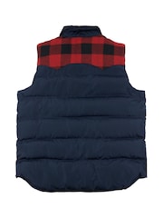 Penfield Blue Mens Rockford Primaloft Body Warmer Gilet - Image 8 of 9