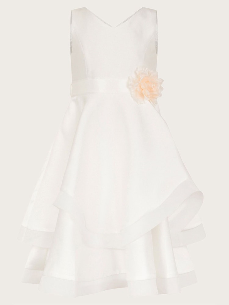 Monsoon White Duchess Eleanor Twill Dress - Image 1 of 2