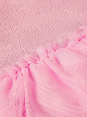 Monsoon Pink Baby Floral Mesh Swimsuit - Image 4 of 4