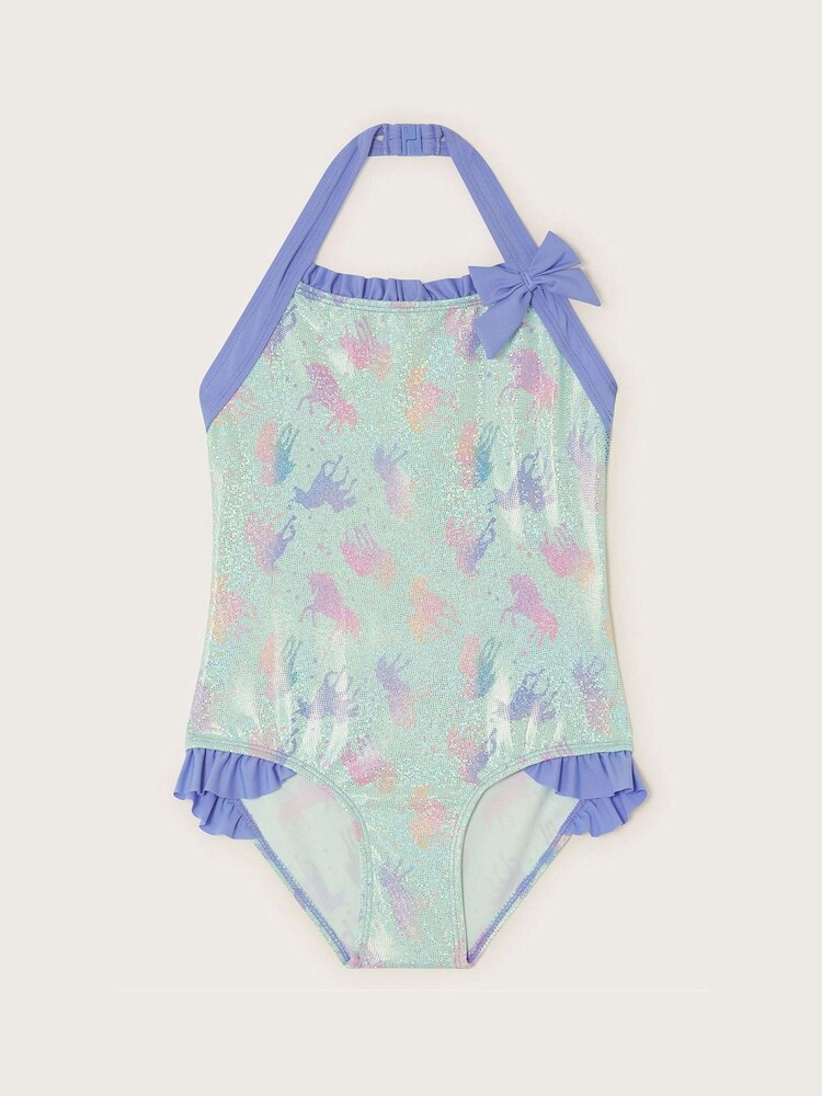 Buy Monsoon Unicorn Shimmer Swimsuit from Next Luxembourg