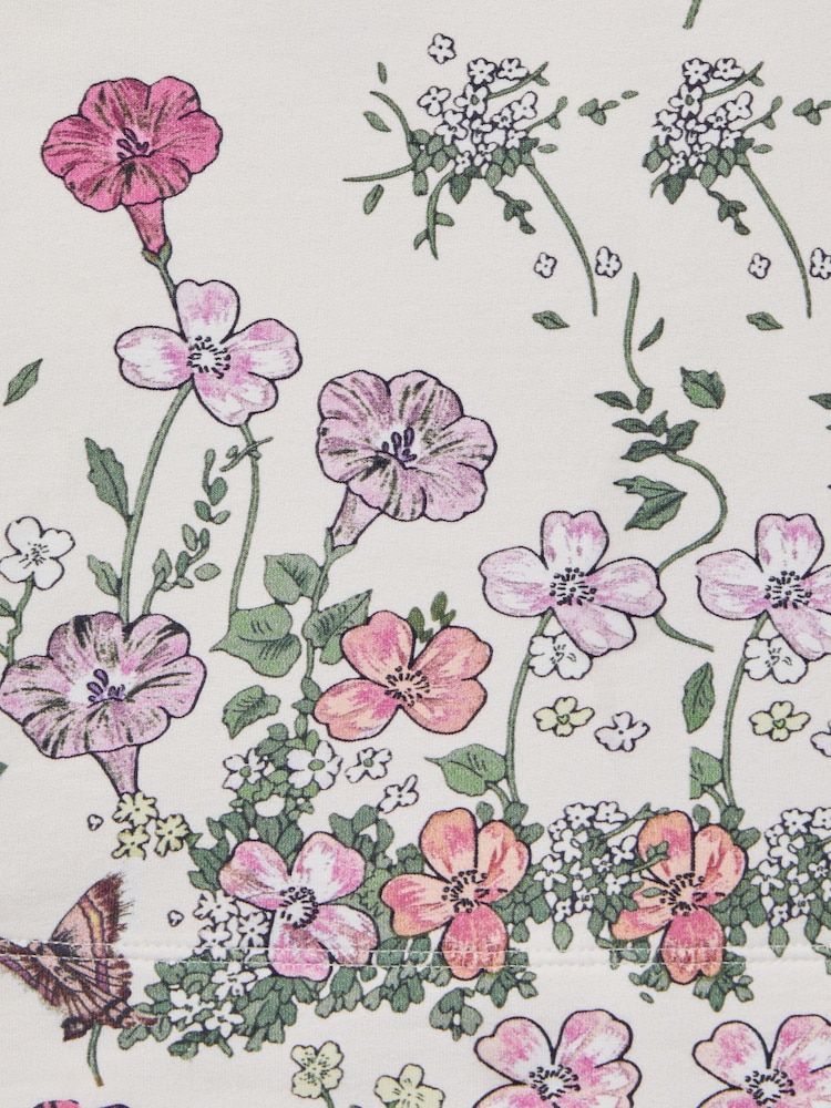 Reiss Pink Print Kemi 9-12 yrs Floral Print Vest - Image 7 of 7
