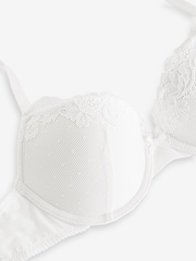 Weiß - Push Up Padded Balcony Bra A-DD - Image 7 of 7