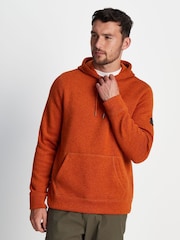 Tog 24 Orange Mosby Knit Look Fleece Hoodie - Image 1 of 8