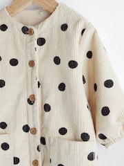 Monochrome Baby Corduroy Jumpsuit (0mths-2yrs) - Image 3 of 7