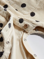 Monochrome Baby Corduroy Jumpsuit (0mths-2yrs) - Image 7 of 7